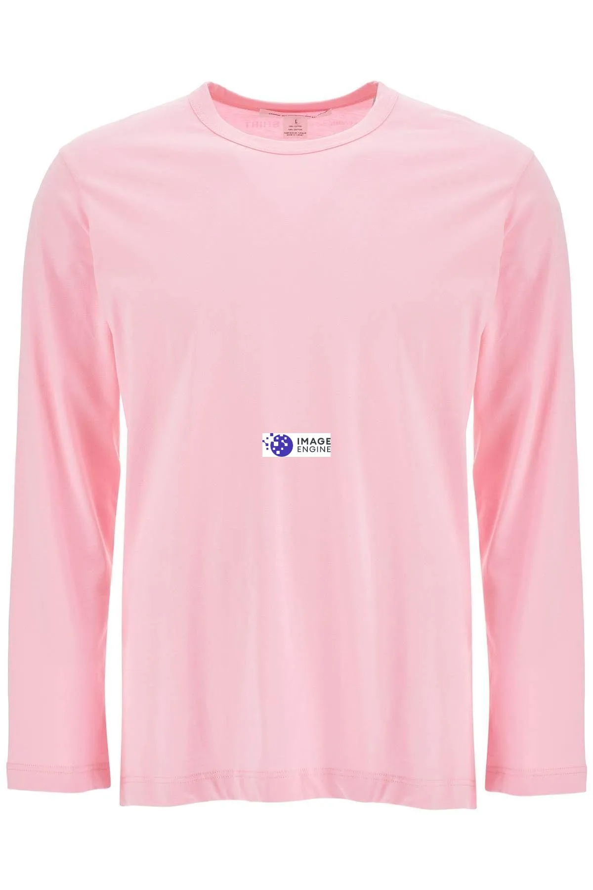 T-shirt manica lunga in cotone