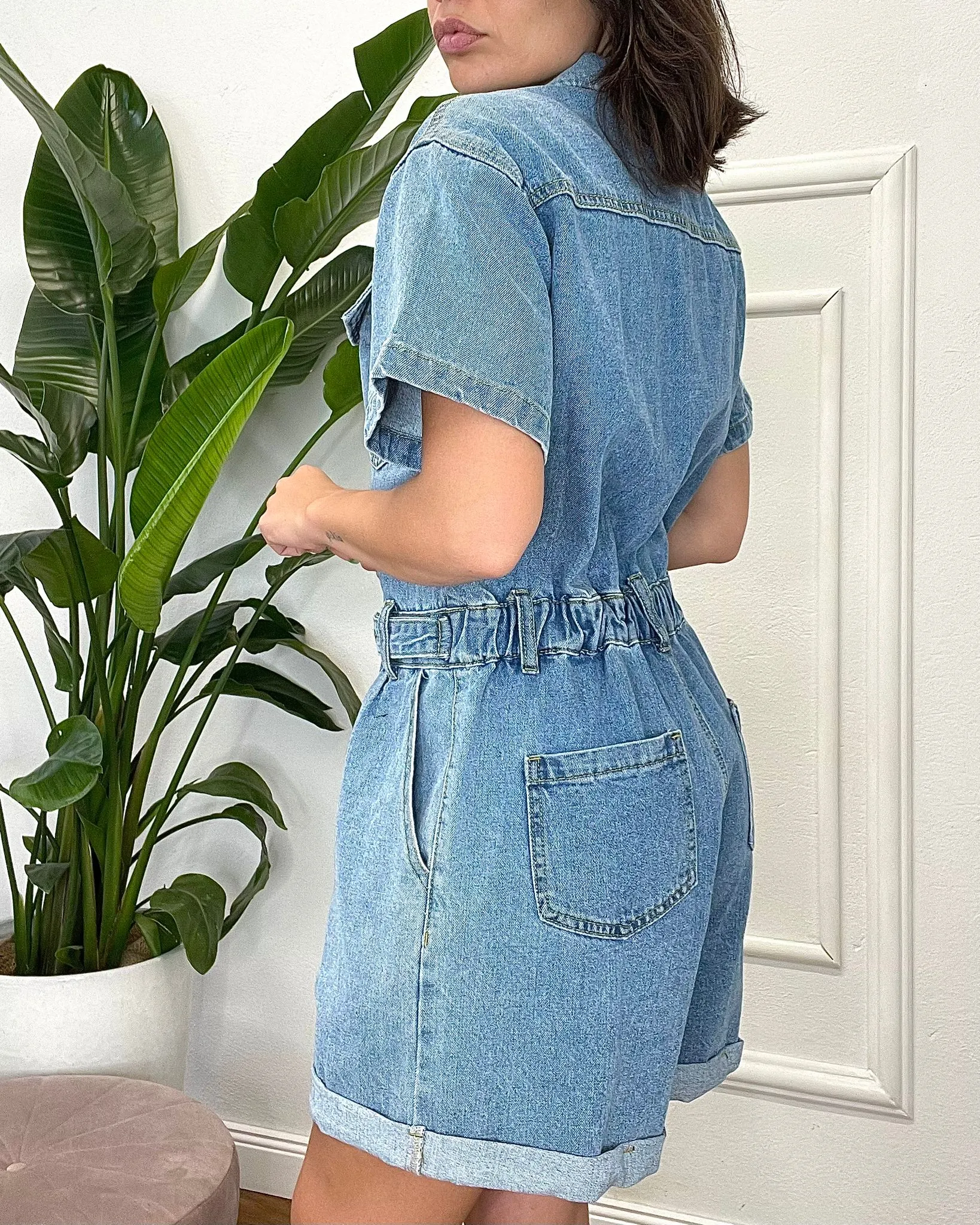 TUTA CORTA DI JEANS 805