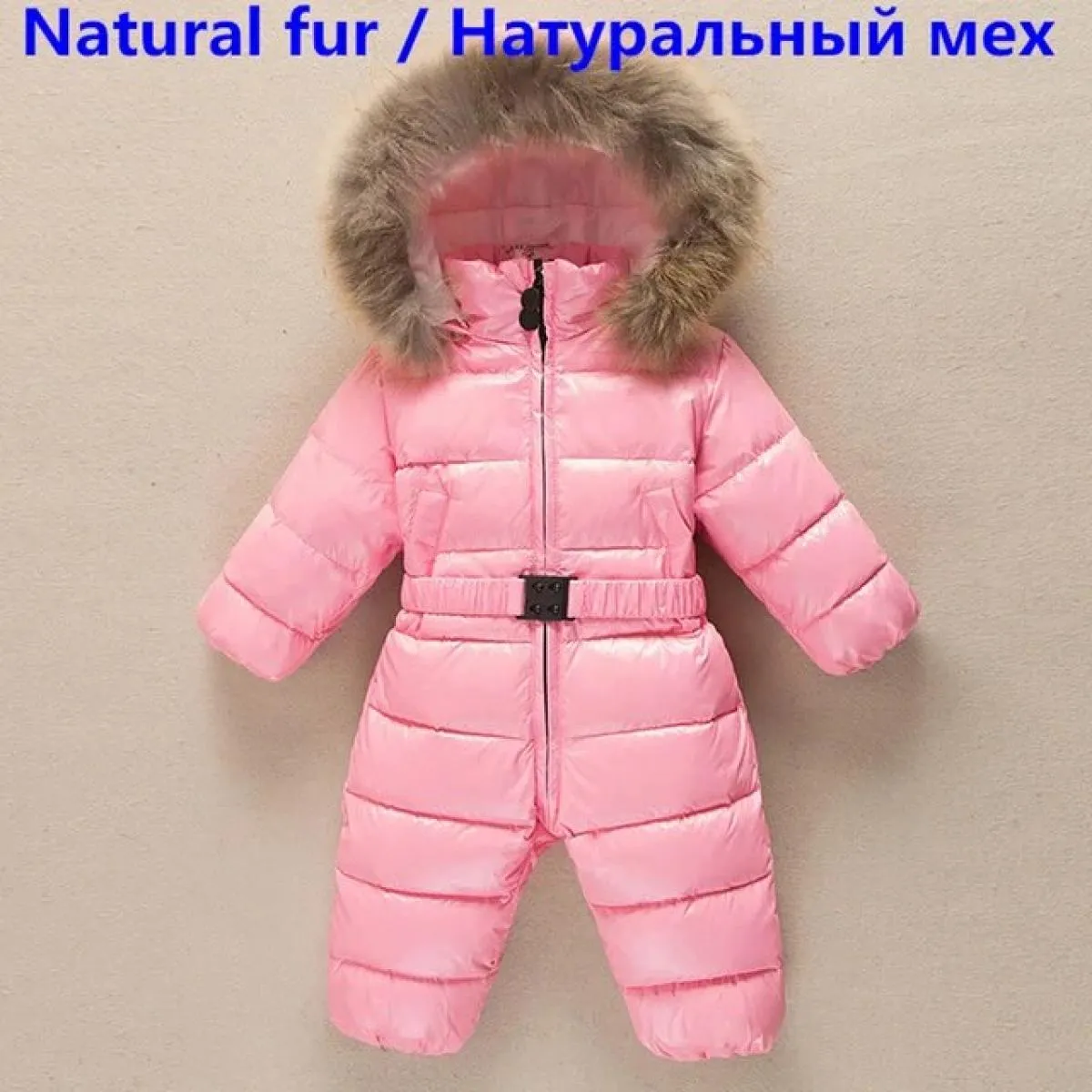Tuta invernale per bambino Abbigliamento caldo Tuta da neve impermeabile Costume da anatra per neonato Piumino Cappotto Tuta da